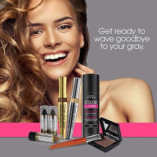 Cover Your Gray Hair Color Touch-Up Stick - Medium Brown (6-Pack) | Instant Gray Coverage, Travel-Friendly thumbnail 9