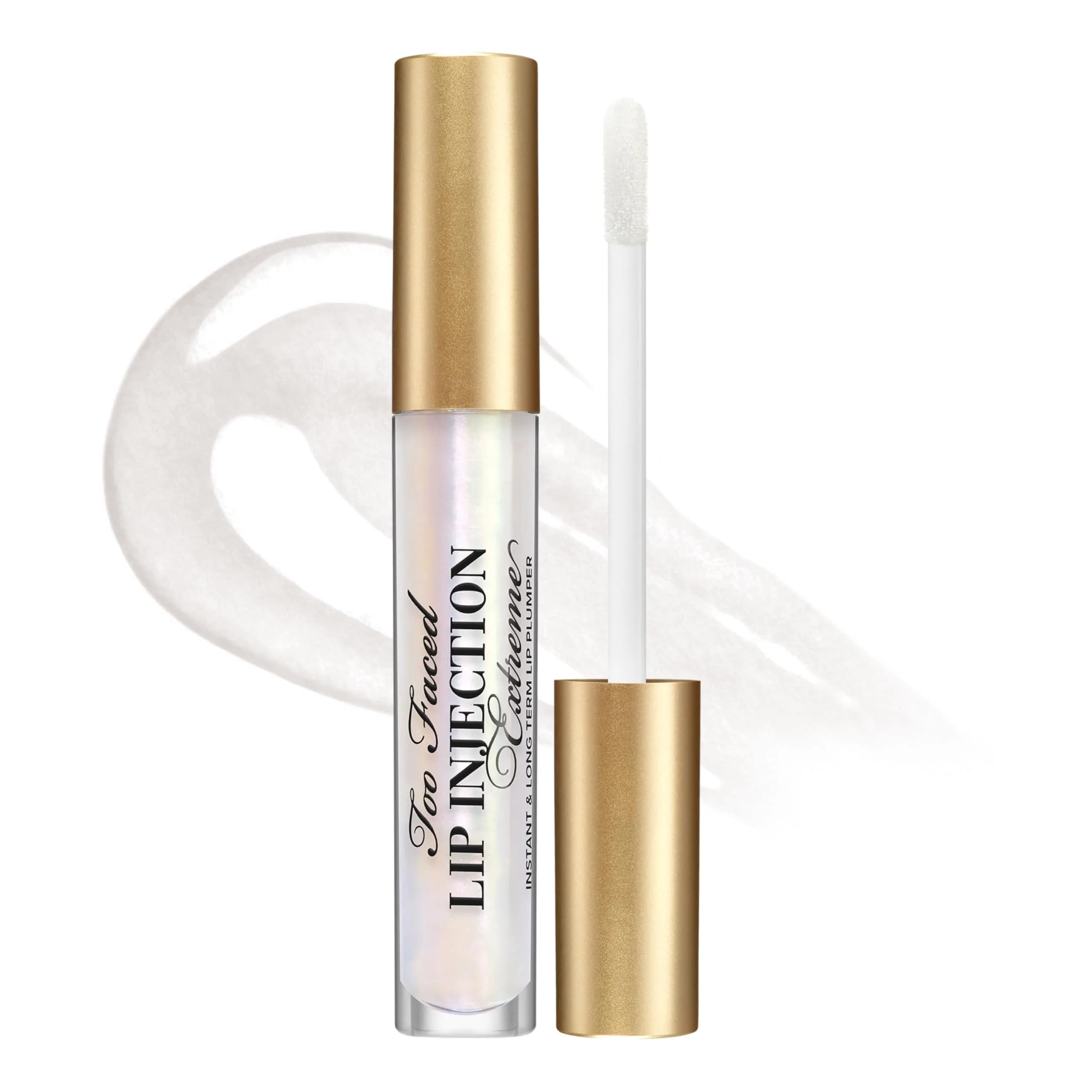 Too Faced Lip Injection Maximum Plump Extra Strength 0.14 Fl Oz Original Clear Lip Plumper Gloss - main product image