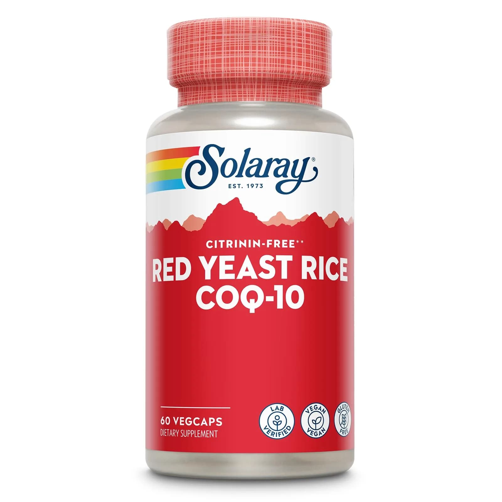 SOLARAY Red Yeast Rice with CoQ10 & Niacin - main product image