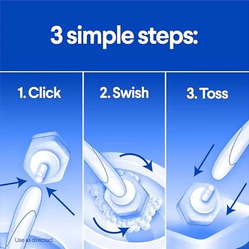 Clorox Toilet Wand Disposable Toilet Cleaning Kit with Caddy & 6 Refills | Kills 99.9% of Germs & Viruses thumbnail 5