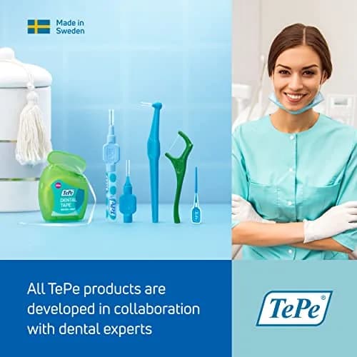 TePe Interdental Brush Original Mixed Pack 8 Brushes | Dentist-Designed for Deep Cleaning thumbnail 6