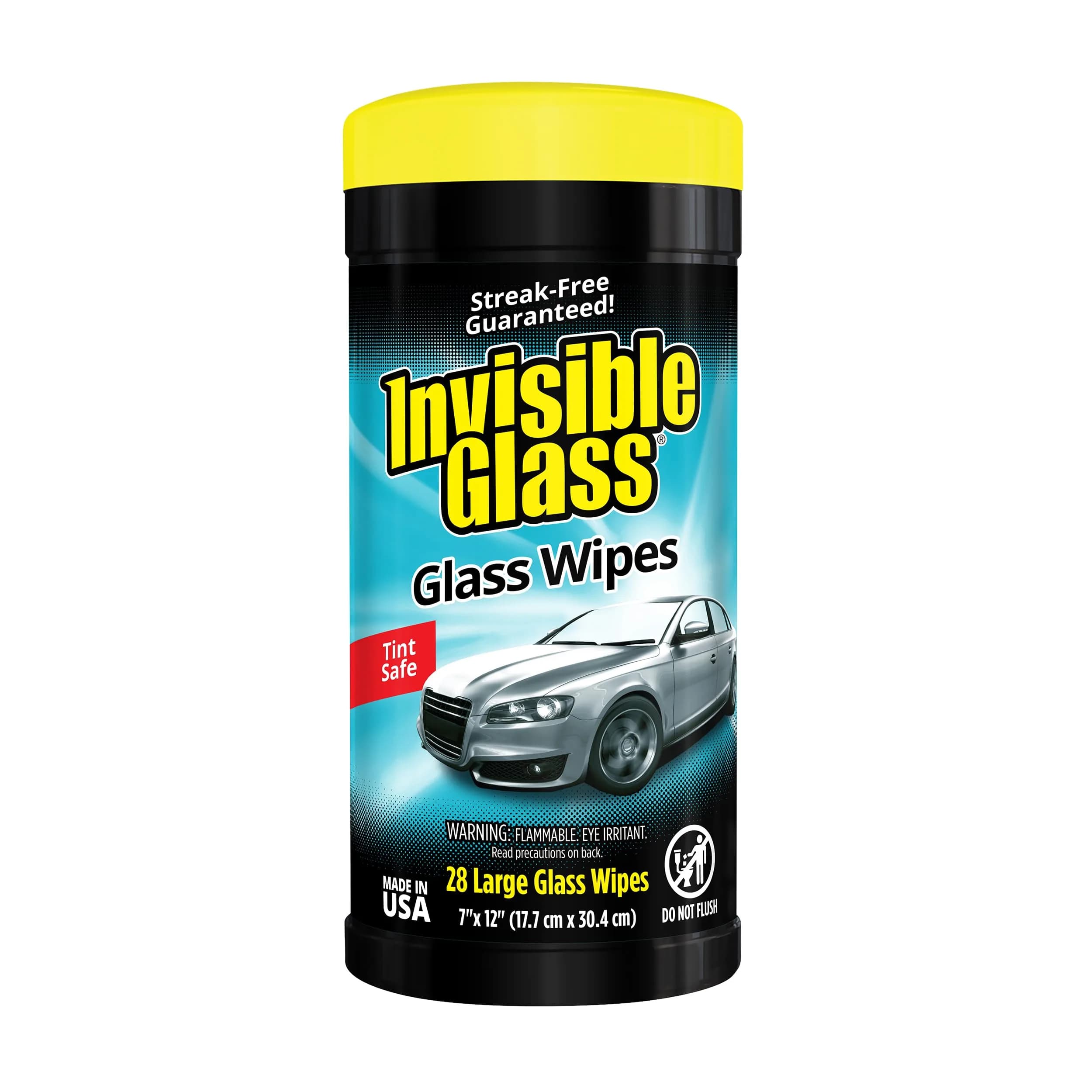 Invisible Glass Auto Glass Cleaning Wipes 28 Count | Streak-Free Clarity for Indian Roads - main product image