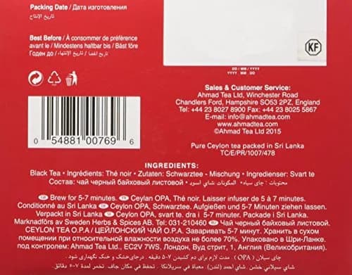 Ahmad Tea Black Tea, Ceylon Opa Loose Leaf, 454g | Rich, Zesty & Award-Winning thumbnail 5