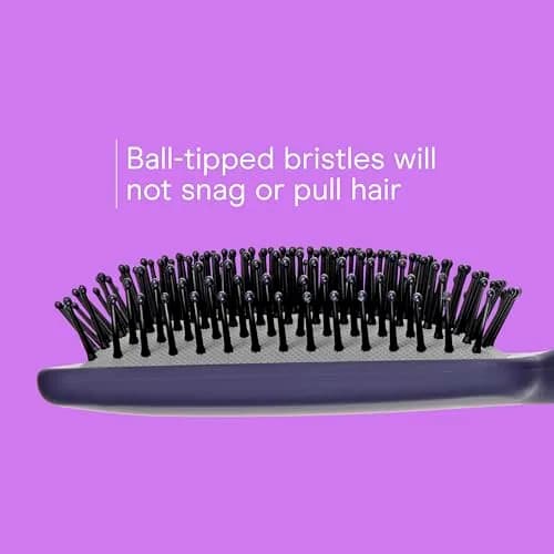 Conair Ultra Wide Paddle Hair Brush for Thick Hair | Detangling Design with Ball-Tipped Bristles thumbnail 5