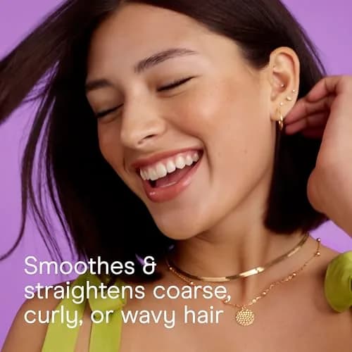Conair Grip & Style Round Brush, Nylon Bristle Hair Brush for Blowout Styling, Ideal for Coarse, Curly, Wavy Hair, 1 Count thumbnail 8