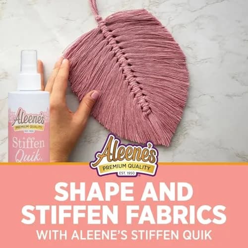 Aleene's Stiffen-Quik Fabric Stiffening Spray 236ml (8 Fl Oz) | Shapes Fabric & Crafts thumbnail 6