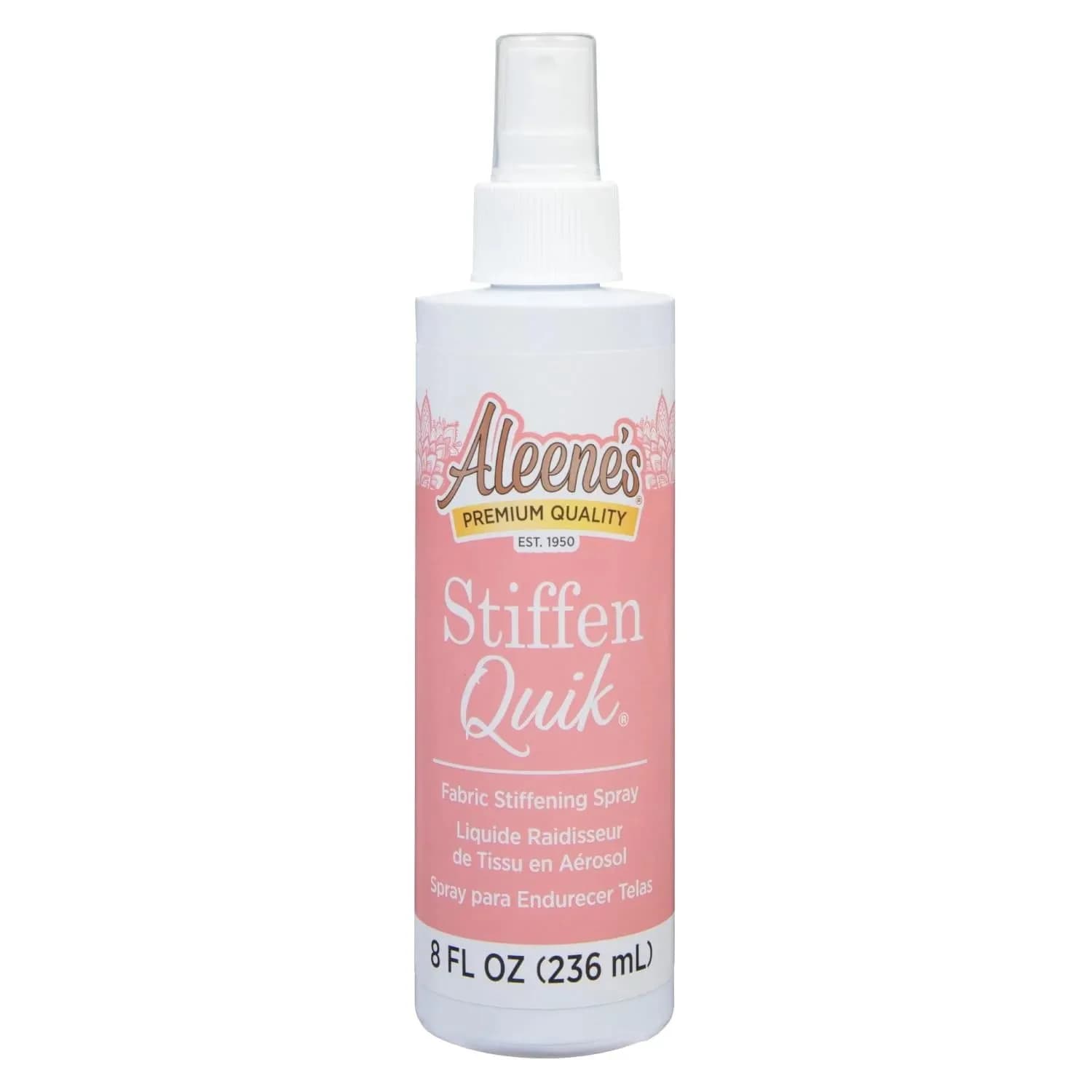 Aleene's Stiffen-Quik Fabric Stiffening Spray 236ml (8 Fl Oz) | Shapes Fabric & Crafts - main product image