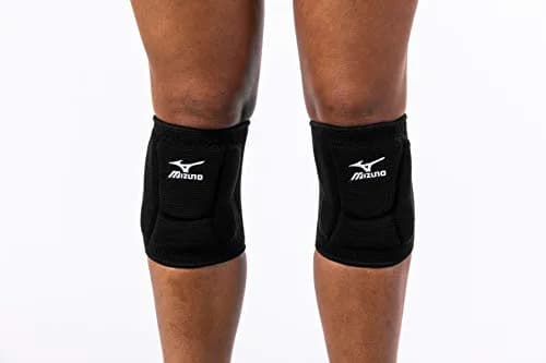 Mizuno LR6 Volleyball Kneepad, Black, Large | Volleyball Knee Protection for All Levels thumbnail 4