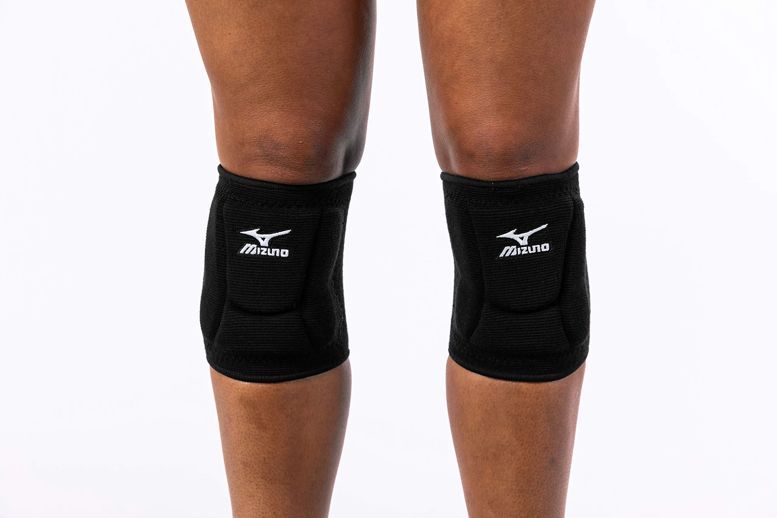 Mizuno LR6 Volleyball Kneepad, Black, Small thumbnail 4