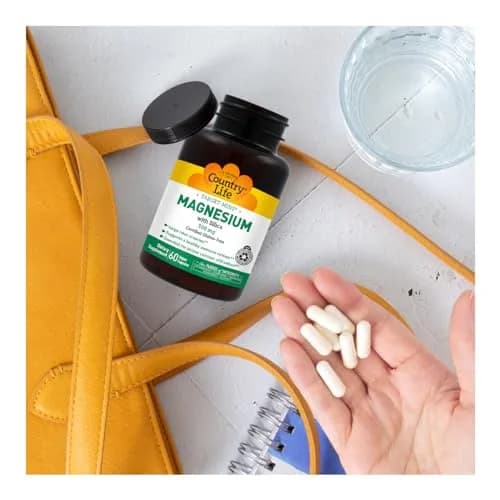 Country Life Target-Mins Magnesium with Silica 300mg Capsules (60 Count) | Essential Mineral for Nervous System & Bone Health thumbnail 7