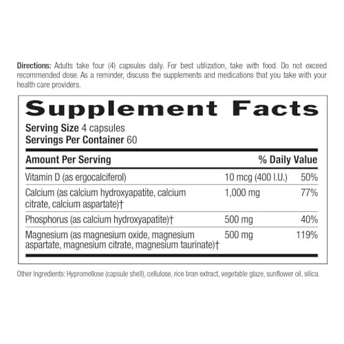 Country Life Target-Mins Calcium Magnesium with Vitamin D, 240 Capsules | Bone & Bone Health Support thumbnail 7