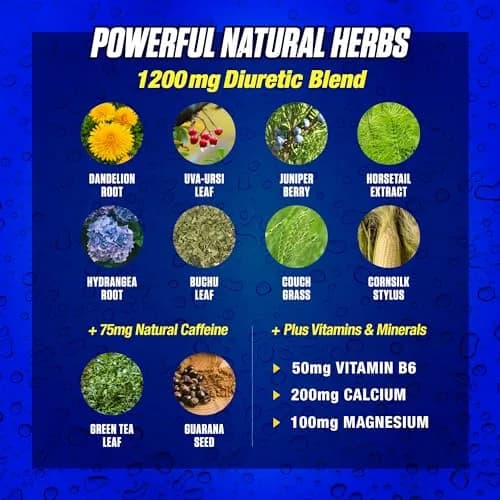 Maximum Human Performance Xpel Maximum Strength Diuretic Water Pills 80 Capsules | Rapid Water Loss & Bloating Support thumbnail 5