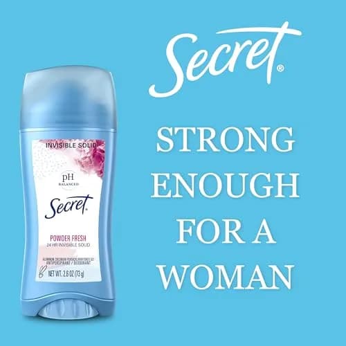 Secret Invisible Solid Antiperspirant and Deodorant Spring Breeze 2.6 oz (73.7 g) | 24-Hour Sweat & Odor Protection thumbnail 5