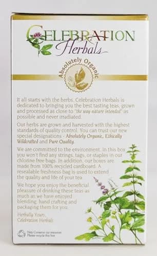 Celebration Herbals Organic Cornsilk Tea 24 Herbal Tea Bags | Caffeine-Free & Organic thumbnail 6