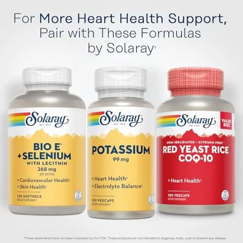 SOLARAY Potassium Supplement Capsules, 100 VegCaps | Supports Heart & Electrolyte Balance thumbnail 7