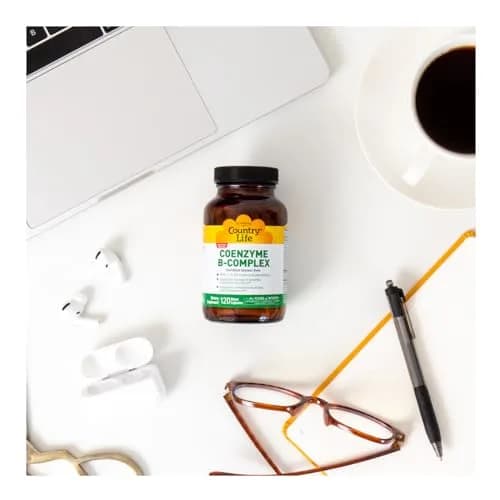 Country Life Coenzyme B-Complex 120 Capsules | Supports Energy & Brain Function thumbnail 8
