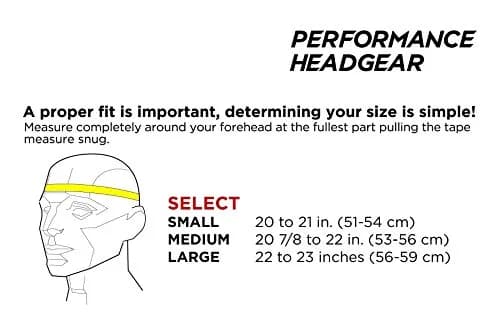 Full 90 Select Performance Soccer Headgear, Medium, Blue | Impact Protection for Athletes thumbnail 2