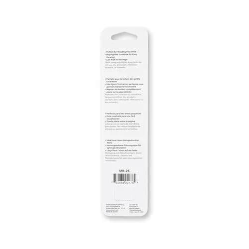 Carson MagniRead 1.5x Magnifier | Crystal Clear Acrylic Lens for Reading & Fine Print thumbnail 5