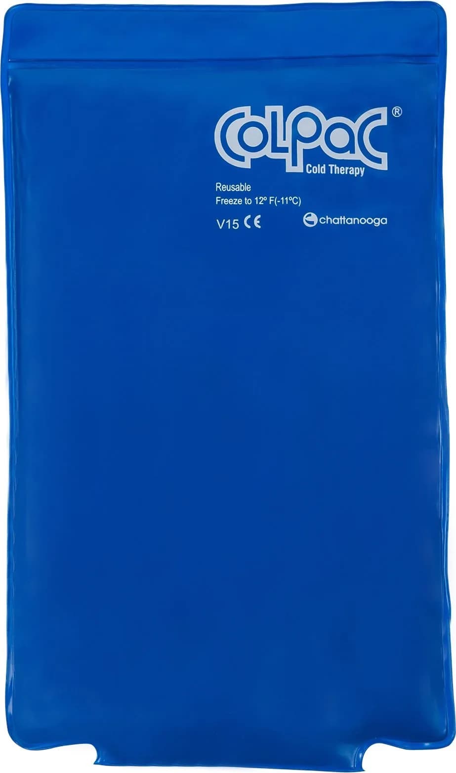 Chattanooga ColPac Reusable Gel Ice Pack 11"x14" (27.9cm x 35.6cm) | Professional Cold Therapy for Pain Relief — Blue