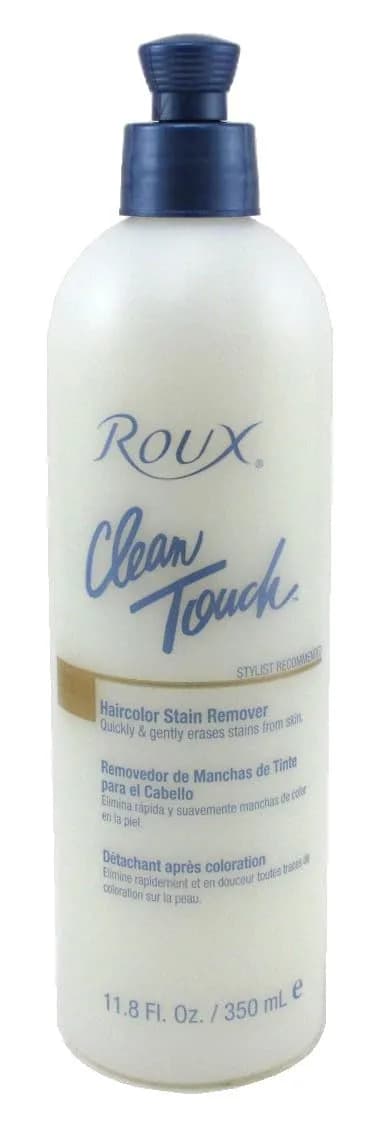 Roux Clean Touch Hair Color Stain Remover 349ml (11.8 Fl Oz) | Removes Color Stains Instantly — 11.80 Fl Oz
