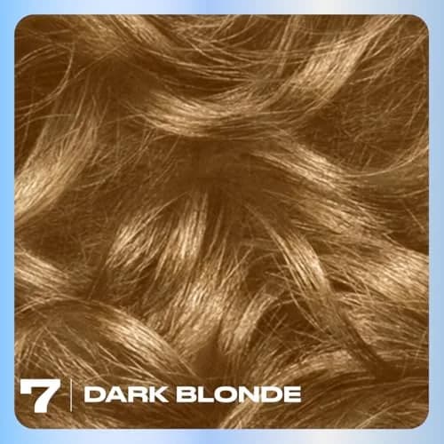Clairol Nice'n Easy Permanent Hair Dye - 7 Dark Blonde, Single Pack (6.26 Fl Oz) for 100% Gray Coverage thumbnail 3