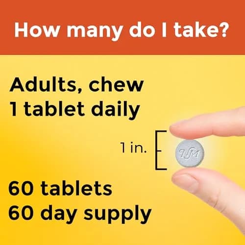 Nature Made Chewable Vitamin C 500 mg Tablets 60 Count | USP Verified Immune Support thumbnail 5