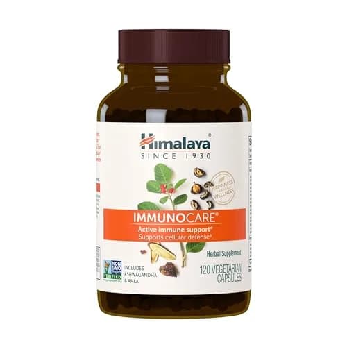 Himalaya ImmunoCare Herbal Immune Supplement, 840 mg | Supports Immunity & Seasonal Defense thumbnail 1