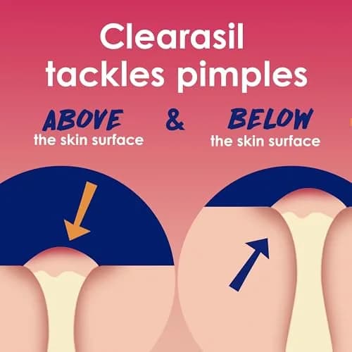 Clearasil Rapid Rescue Deep Treatment Acne Face Pads, Maximum Strength 2% Salicylic Acid, 90 Count thumbnail 3