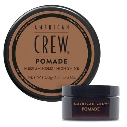 American Crew Men's Hair Pomade (OLD VERSION) 76ml (2.57 Fl Oz) | Medium Hold, High Shine thumbnail 1
