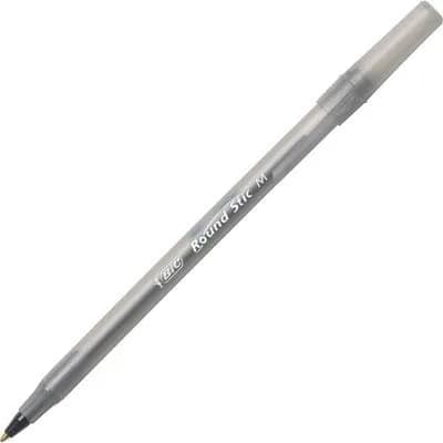 BIC Round Stic Xtra Life Ballpoint Pen, 60-Count Black Ink | Ultra Long Lasting & Consistent Flow thumbnail 3