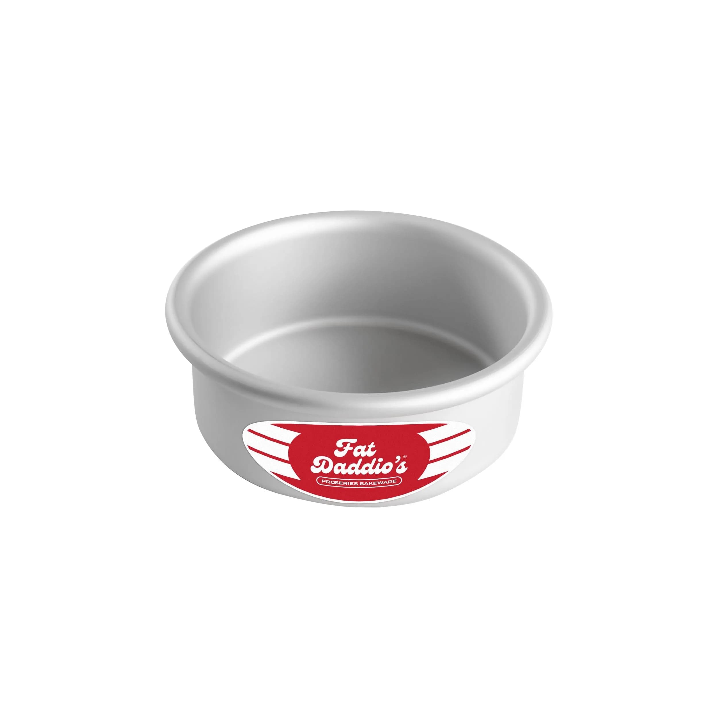 Fat Daddio's PRD-52 Anodized Aluminum Round Cake Pan 5" x 2" | Durable Bakeware for Layered Cakes & Pizzas