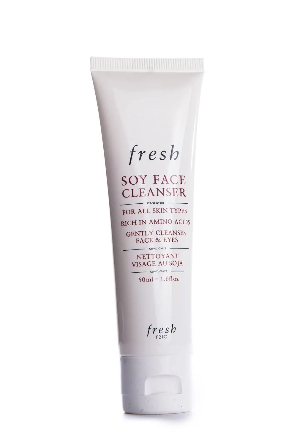 Fresh Soy Face Cleanser Gel 150ml (5.1 Fl Oz) | Gentle Daily Cleanser for All Skin Types — 1.6 Fl Oz