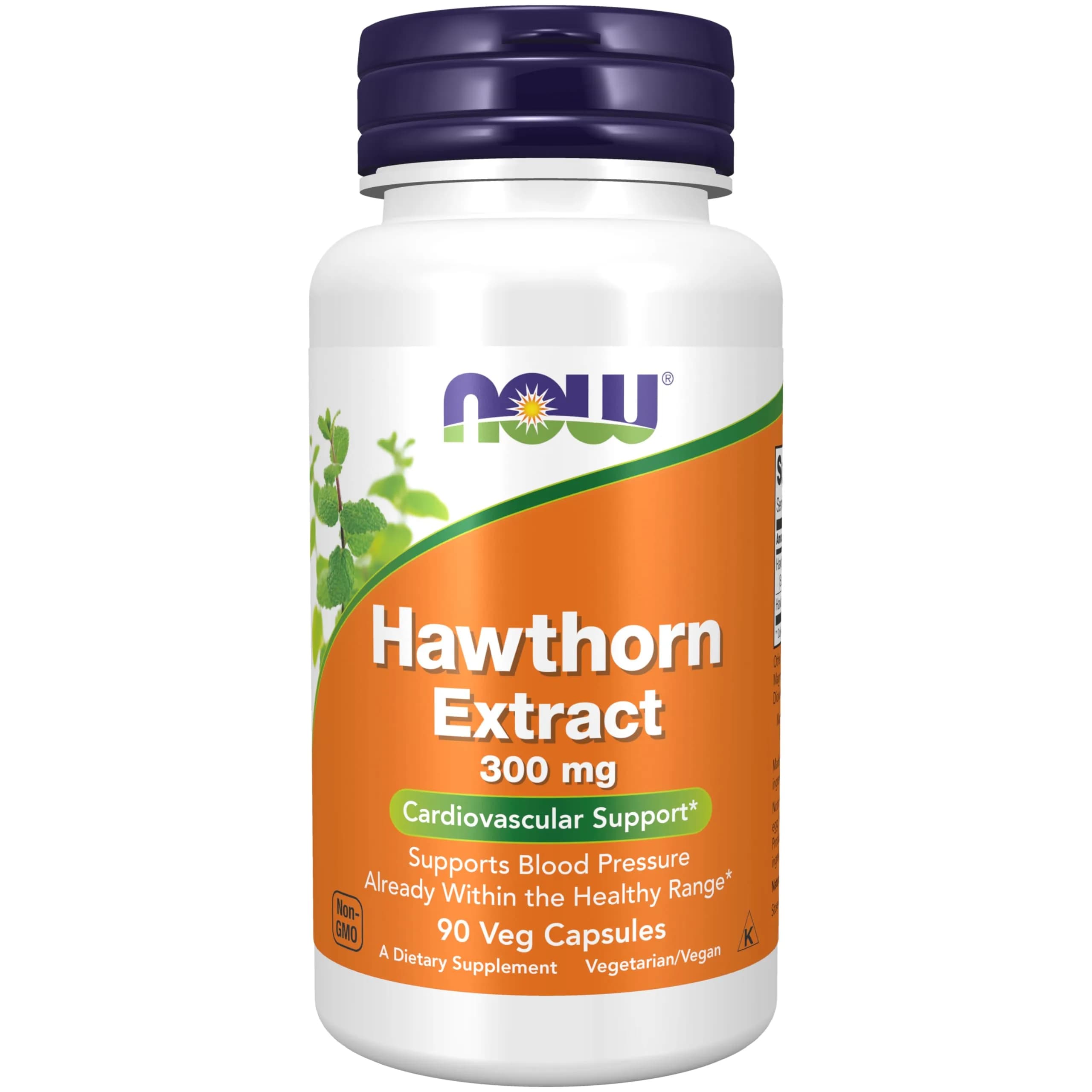 NOW Hawthorn Extract 300 mg | Supports Cardiovascular Health & Blood Flow (90 Veg Caps)