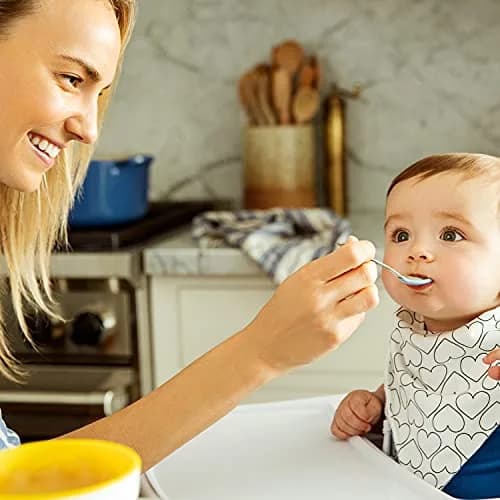 Munchkin White Hot Safety Baby Spoons, 4 Pack | Heat Sensor, Soft Tips, Bright Colors, 3+ Months thumbnail 3