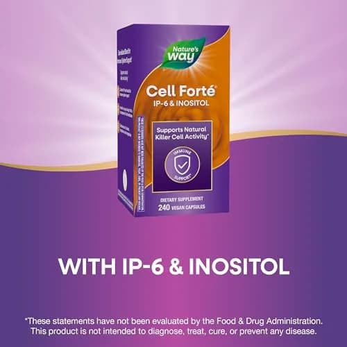 Nature's Way Cell Forté IP-6 & Inositol Capsules 240 Count thumbnail 3