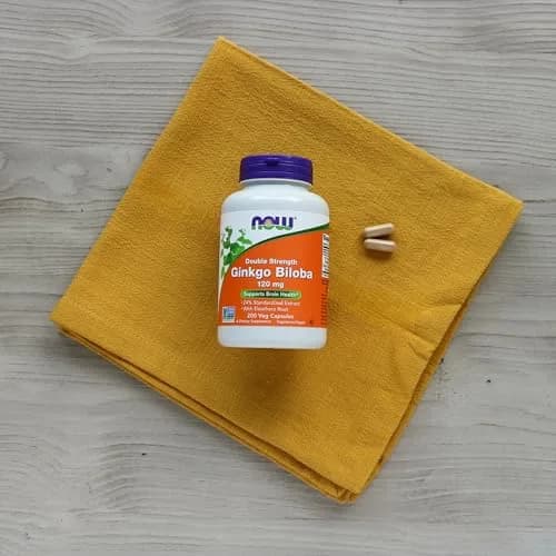 NOW Ginkgo Biloba 120 mg Double Strength | Supports Brain & Memory thumbnail 7