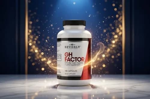 Beverly International GH Factor, Arginine & Lysine, 180 Capsules | Supports GH Production & Muscle Recovery thumbnail 4