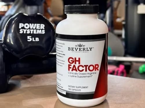 Beverly International GH Factor, Arginine & Lysine, 180 Capsules | Supports GH Production & Muscle Recovery thumbnail 9