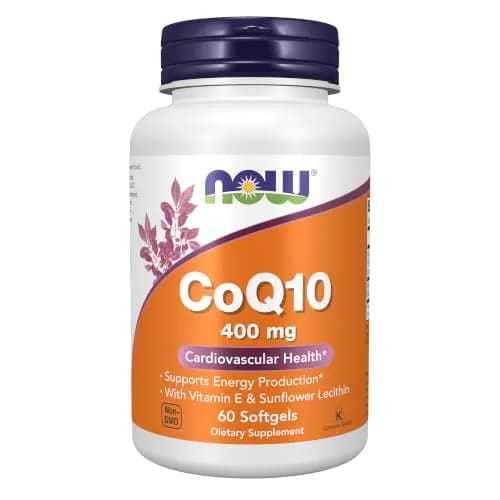 NOW CoQ10 400 mg Softgels thumbnail 1