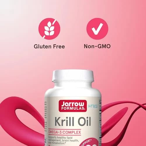 Jarrow Formulas Krill Oil 1200mg Softgels (60 Count) thumbnail 5