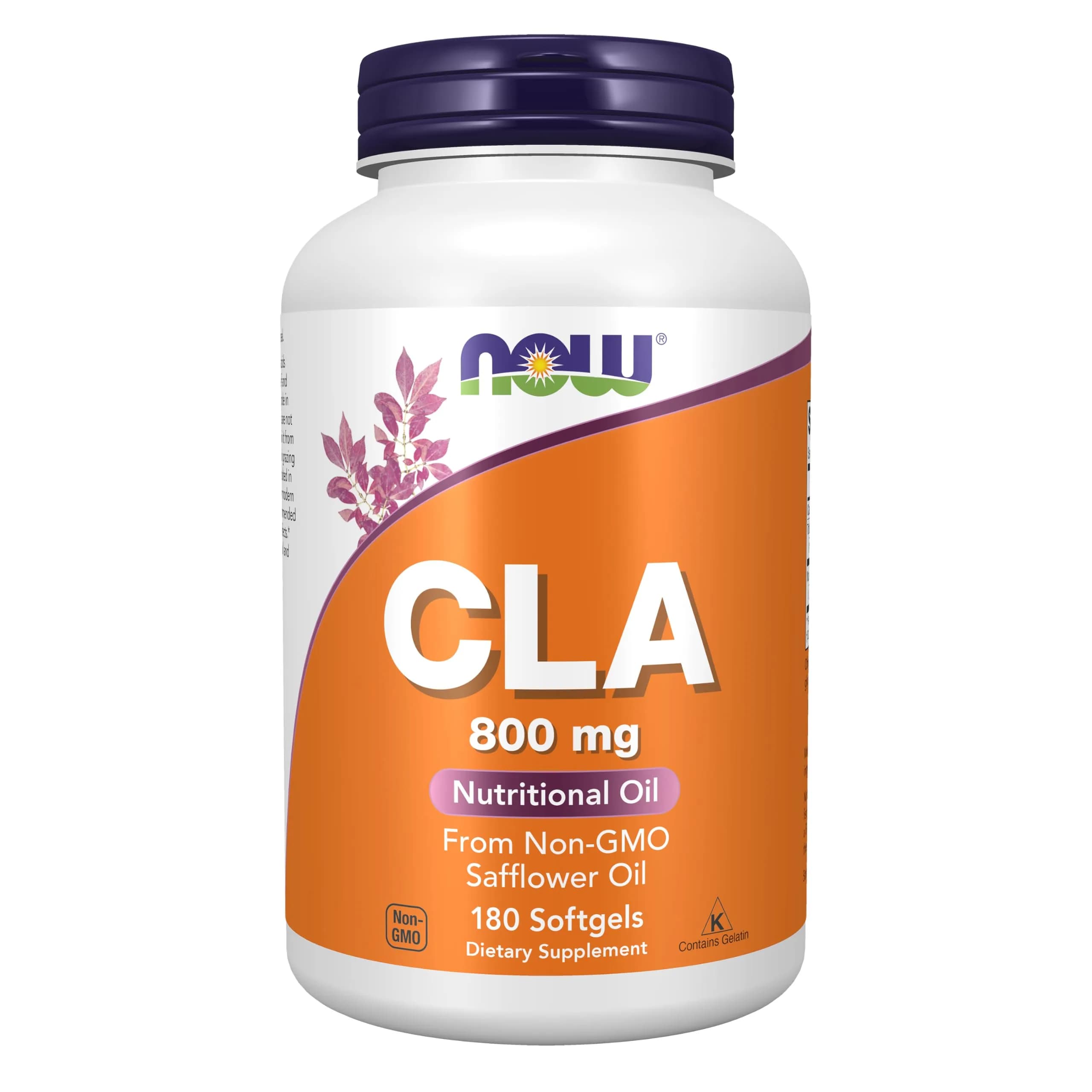 NOW CLA 800 mg Softgel | Nutritional Oil for Weight Management & Fat Loss - main product image