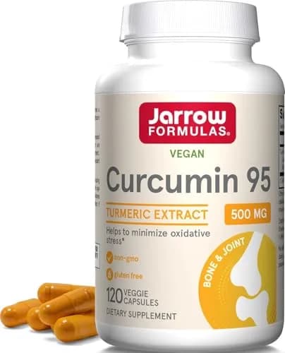 Jarrow Formulas Curcumin 95 Turmeric Extract Supplement 120 Capsules | Joint Support & Antioxidant Protection thumbnail 1