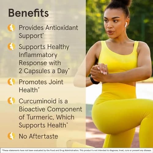 Jarrow Formulas Curcumin 95 Turmeric Extract Supplement 120 Capsules | Joint Support & Antioxidant Protection thumbnail 4