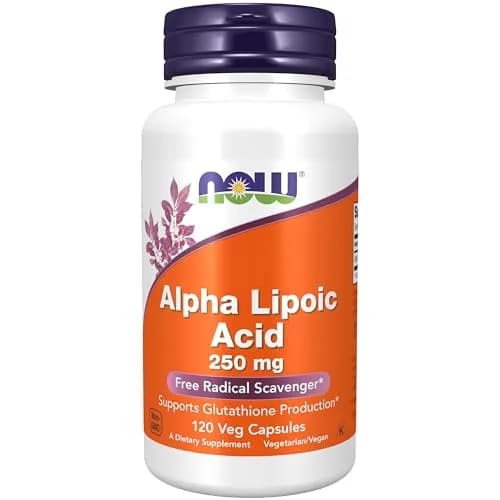 NOW Supplements, Alpha Lipoic Acid 250 mg | Supports Glutathione Production, 120 Veg Caps thumbnail 1