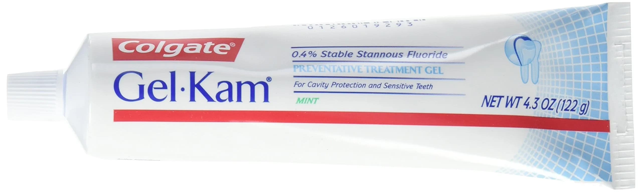 Colgate Gel-Kam Fluoride Preventive Treatment Gel Mint 119.1ml (4 Fl Oz) | Cavity Protection & Sensitivity Relief — 1 Fl Oz