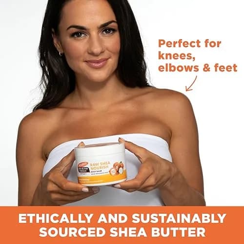 Palmer's Raw African Shea Body Butter Balm 210g (7.25 Oz) | Deeply Nourishes Dry Skin for 48 Hours thumbnail 6