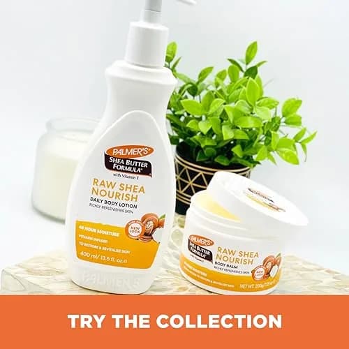 Palmer's Raw African Shea Body Butter Balm 210g (7.25 Oz) | Deeply Nourishes Dry Skin for 48 Hours thumbnail 8
