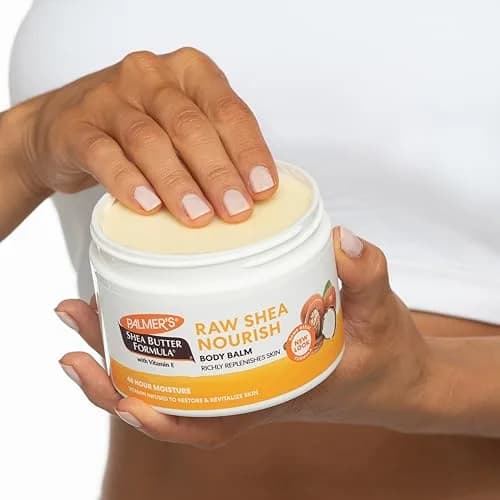 Palmer's Raw African Shea Body Butter Balm 210g (7.25 Oz) | Deeply Nourishes Dry Skin for 48 Hours thumbnail 4