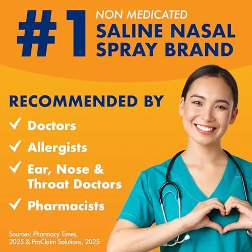 Arm & Hammer Simply Saline Nasal Spray 4.5 oz | Drug-Free Congestion Relief, Moisturizes & Clears Nasal Passages thumbnail 7