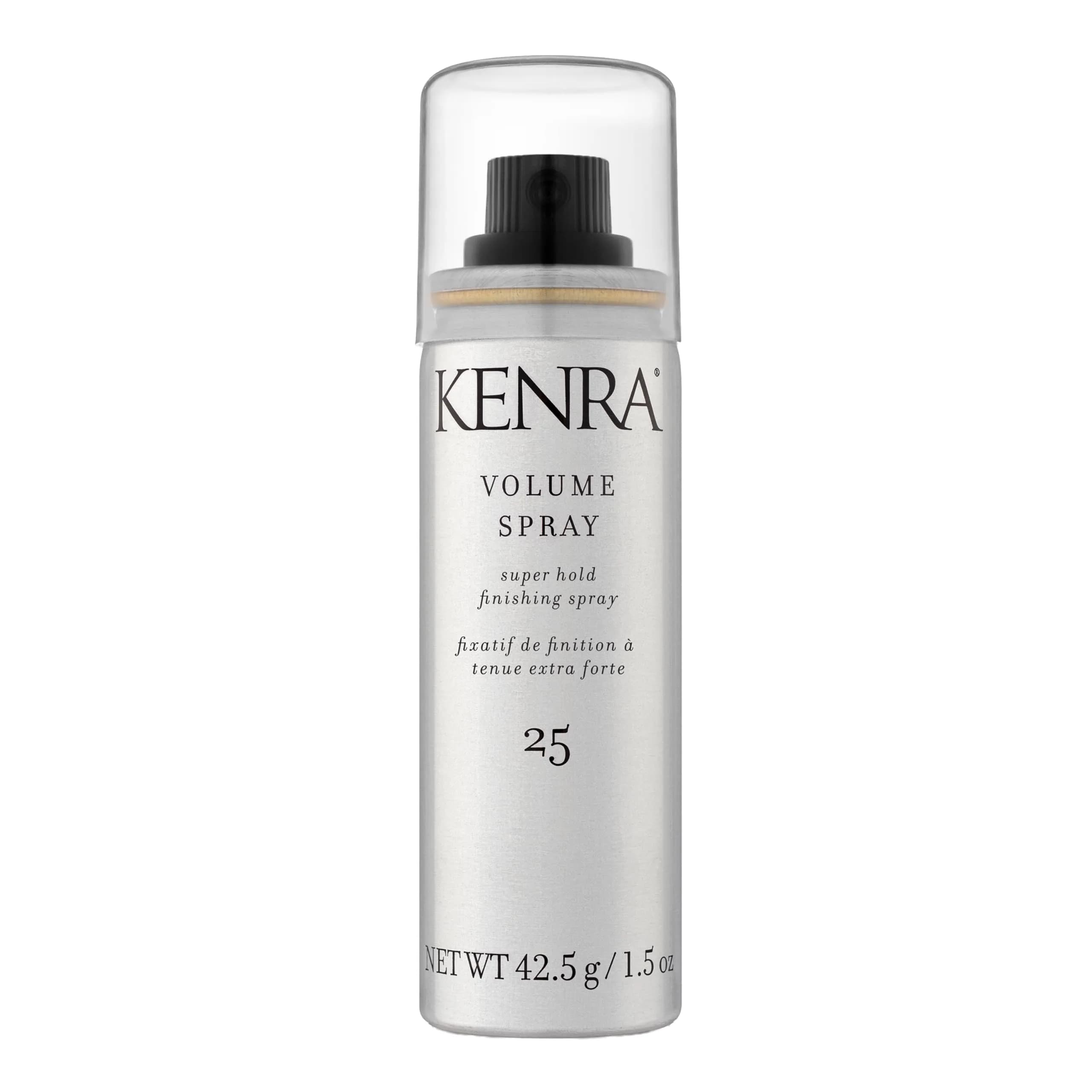 Kenra Volume Spray 25 1.5 Fl Oz (50% VOC) Super Hold Finishing Hairspray | Travel Size